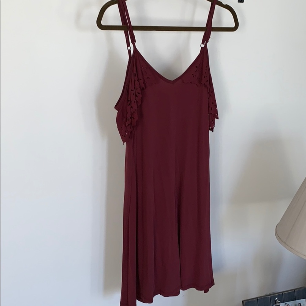 Cold shoulder dress